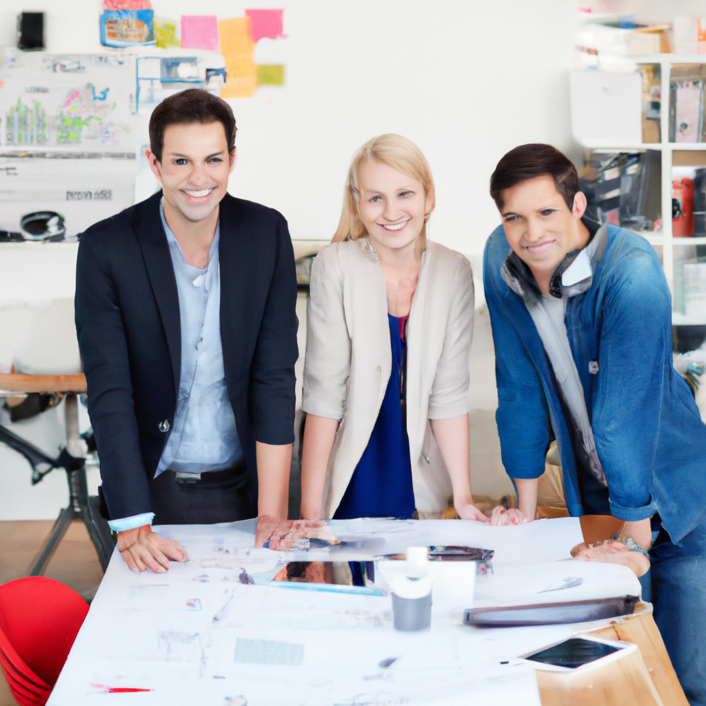 Представитель клиента, портрет в современном офисе, естественный свет